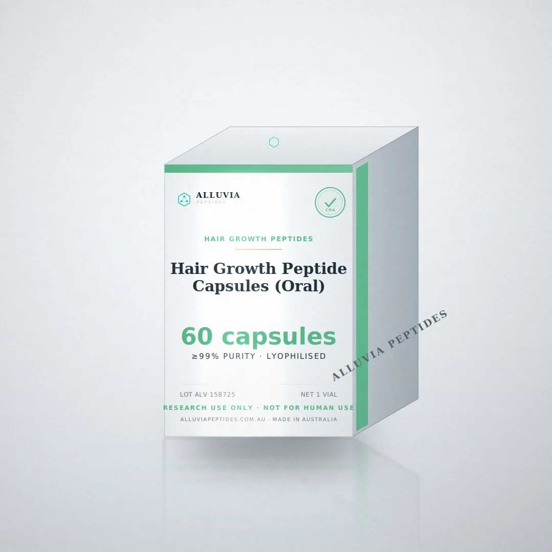 Hair Growth Peptide Capsules (Oral) 60 capsules - Image 2