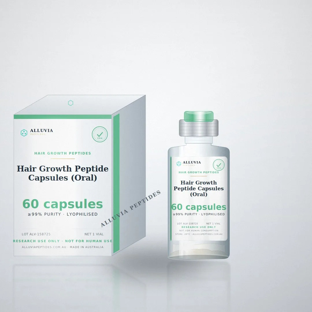Hair Growth Peptide Capsules (Oral) 60 capsules - Image 3