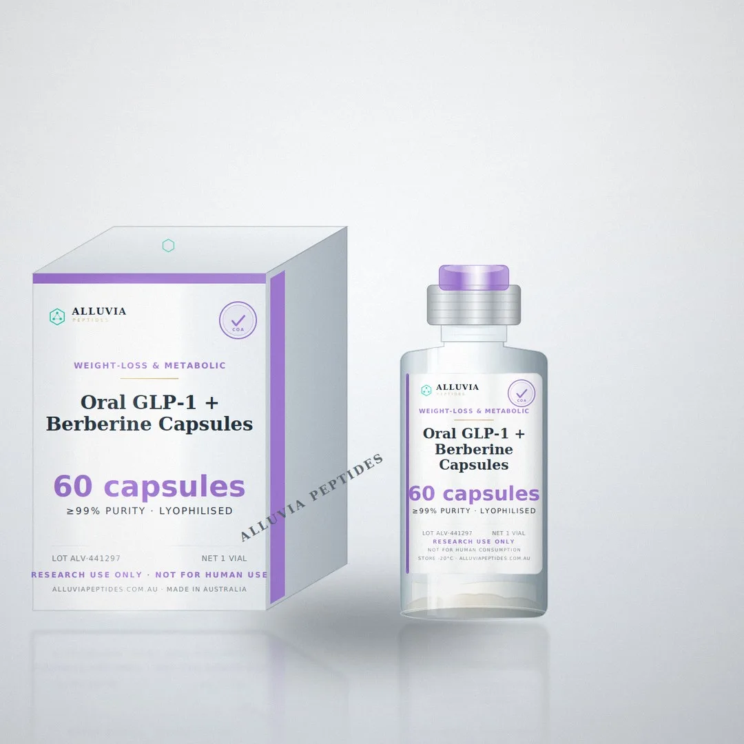 Oral GLP-1 + Berberine Capsules 60 capsules - Image 3