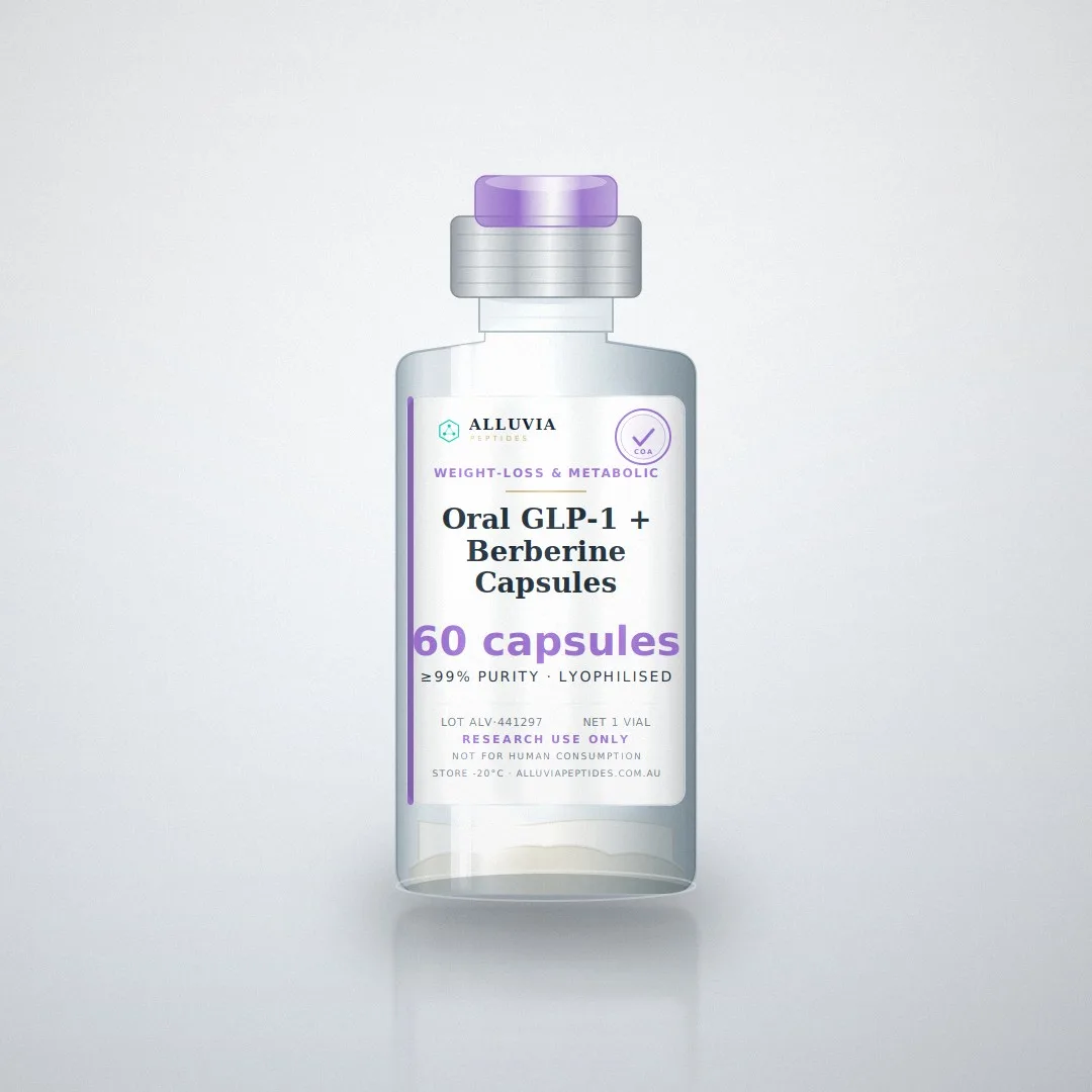 Oral GLP-1 + Berberine Capsules 60 capsules